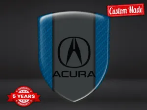 Honda Acura Custom Auto Emblems Style Max Durable Pro Edition